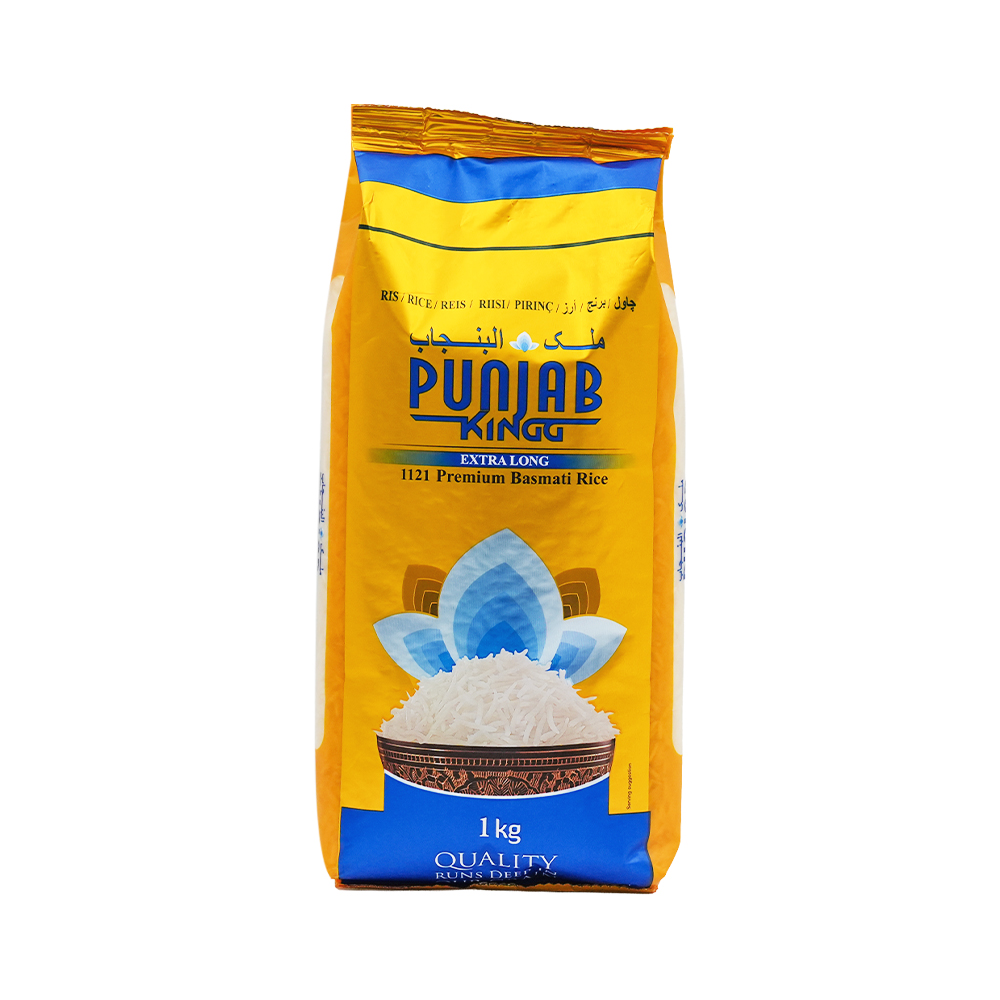 PUNJAB KINGG Basmati Rice 1KG | Root F&B